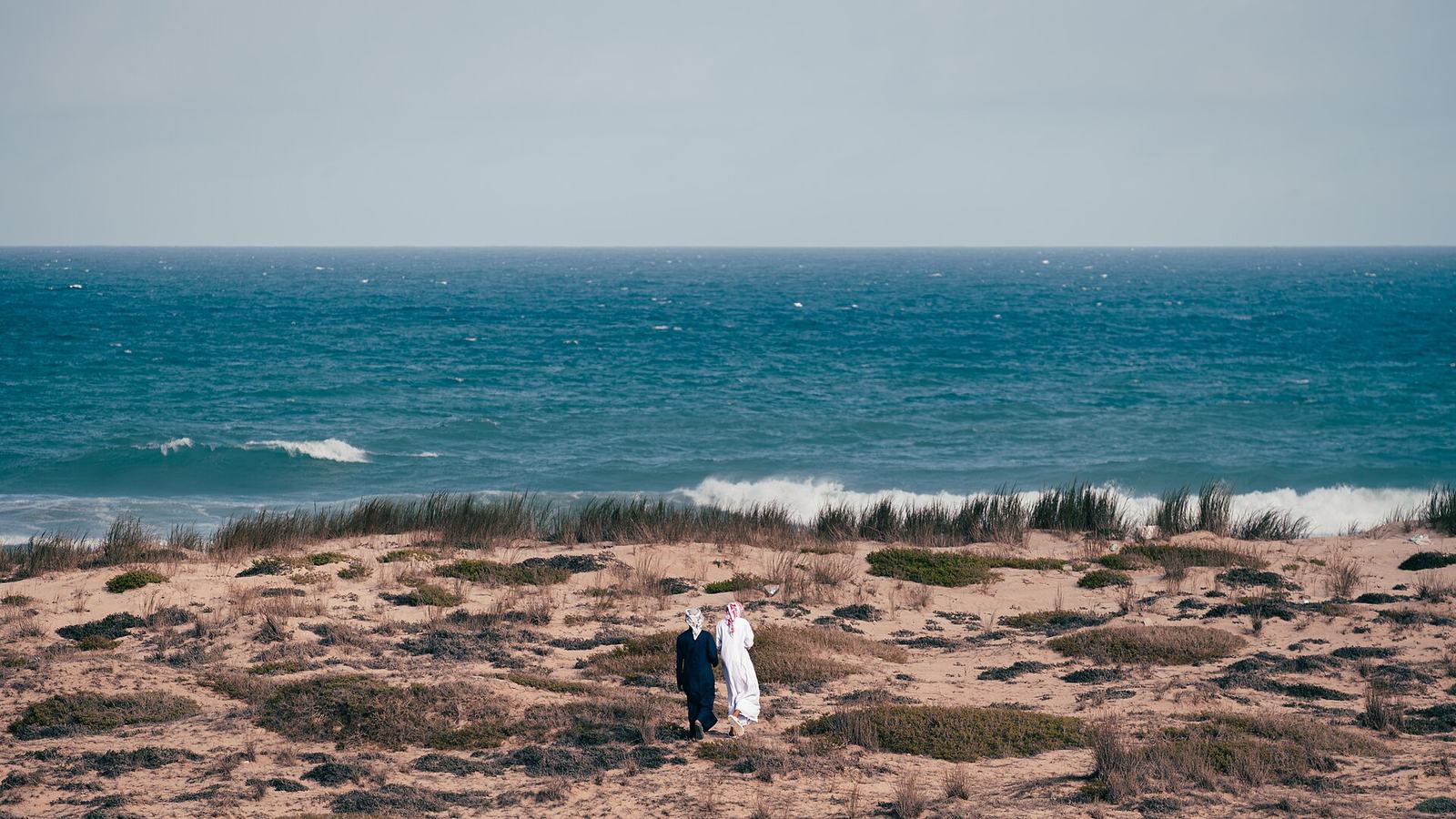 Representative photo of beaches in Oman, not Al Mouj Beach