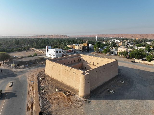 Representative photo of forts & castles in Oman, not Al Barakah Palace