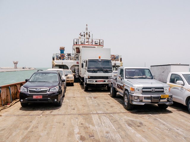 Representative photo of islands & coast in Oman, not Great Quoin Island