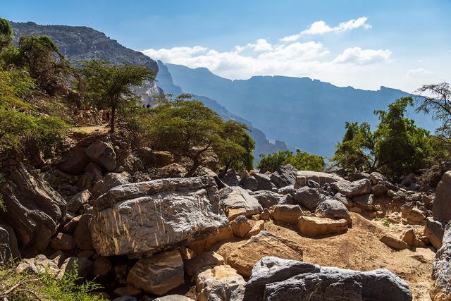 Representative photo of viewpoints in Oman, not Ibrahim Hamood Almaawali house