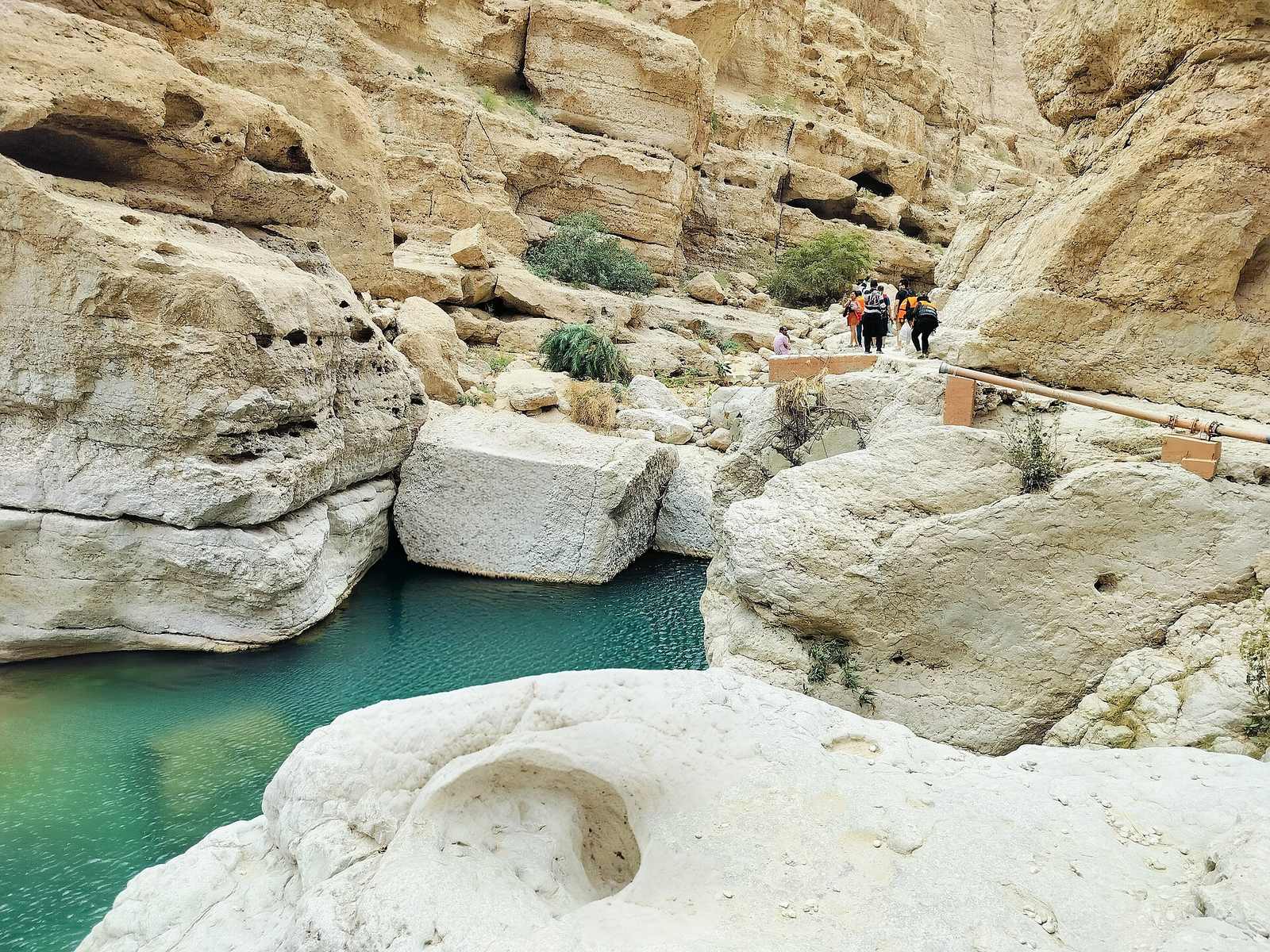Representative photo of wadis in Oman, not Wadi Ramit