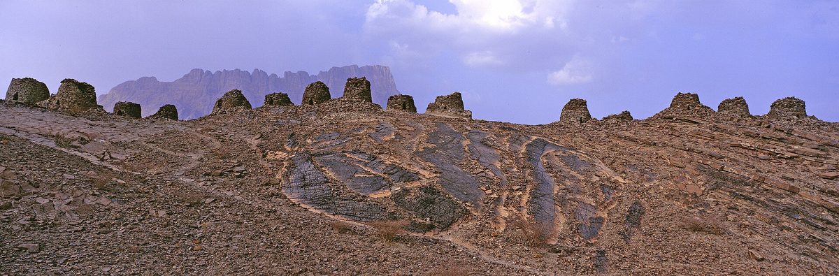 Bat Archaeological Site — Beehive Tombs, Qubur Juhhal at Al Ayn, Oman.jpg