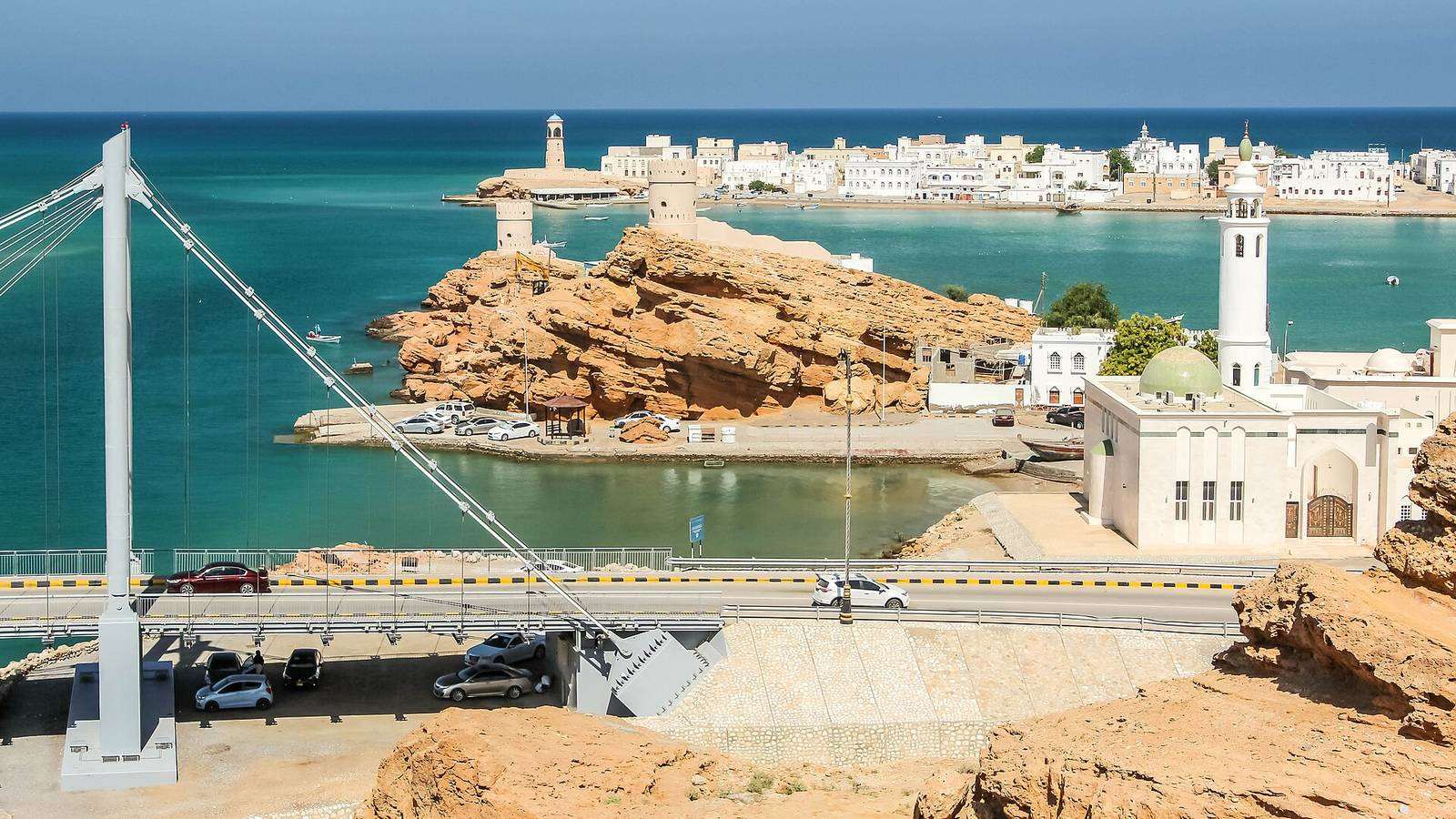Khor al Batar Bridge — Oman, Sur, Al Ayjah Creek and Bridge.jpg