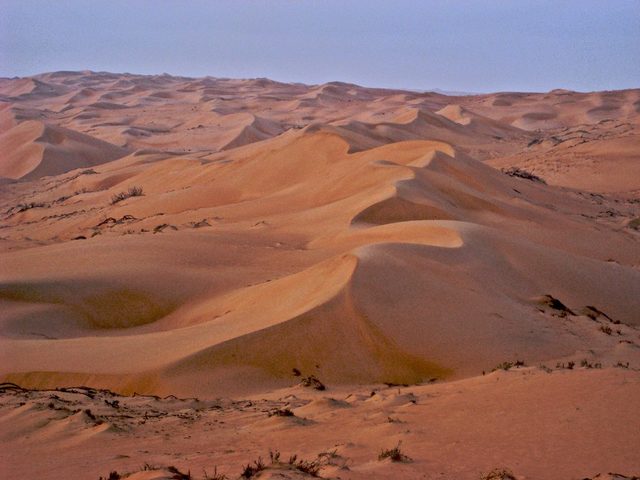 Sand dunes