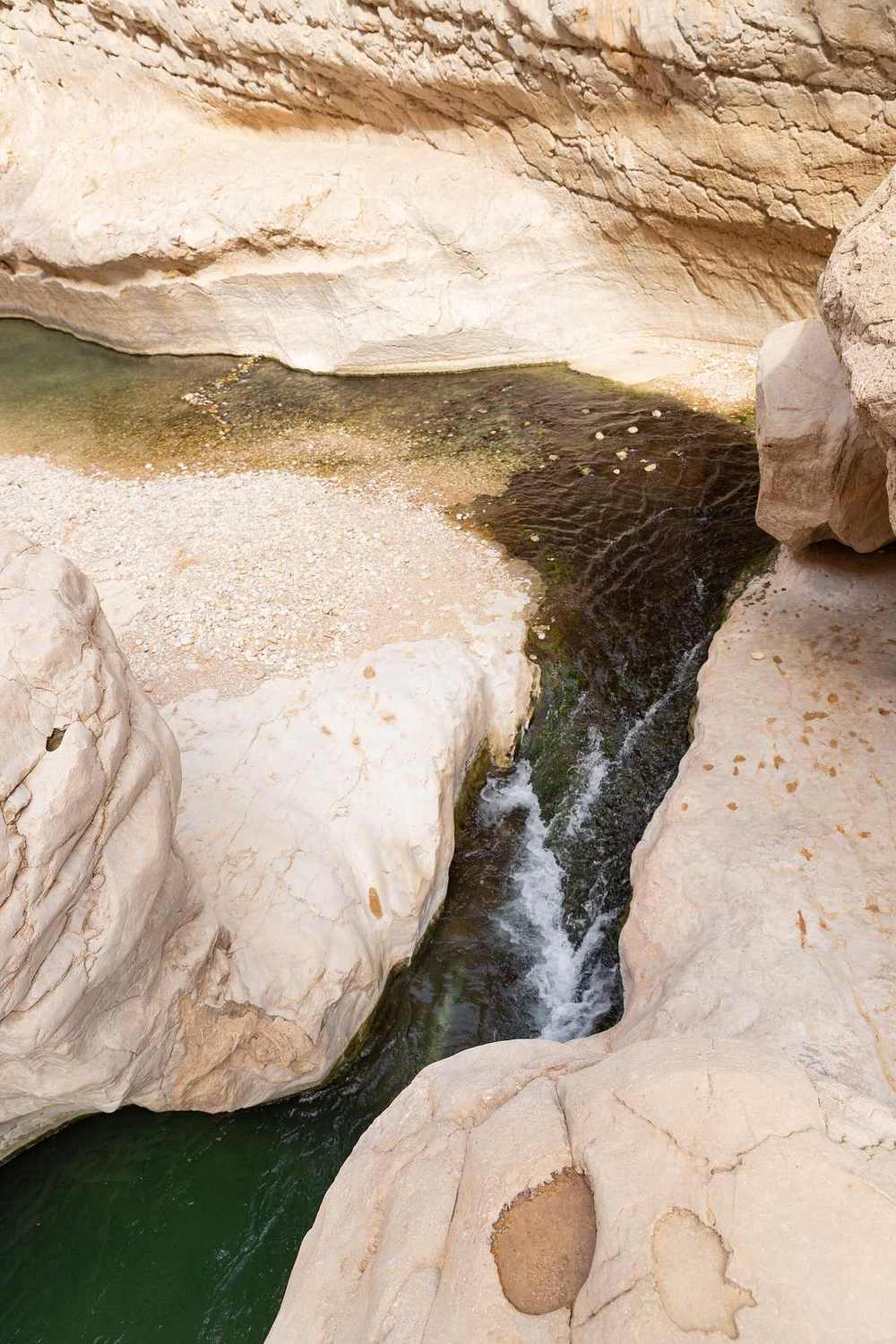 Wadi Bani Khalid — Aerial view of the river Wadi Bani Khalid, Oman (53696857287).jpg